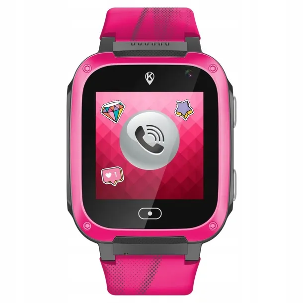 smartwatch-dla-dziecka-kidiz-basic-rozowy-material-paska-guma