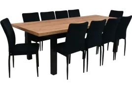 duzy-zestaw-stol-100x200-rozkladany-do-300cm-i-10-krzesel-tapicerowanych