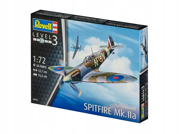 samolot-1-72-spitfire-mk-iia-revell-cobi-marka-revell-okres-ii-wojna-swiatowa