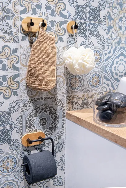 wieszak-scienny-podwojny-bambus-kolor-czarny