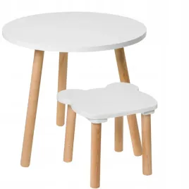 zestaw-stolik-dzieciecy-okragly-50cm-i-taboret