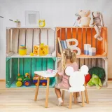 taboret-krzeselko-dzieciece-misiek-biale-wysokosc-siedziska-27-cm