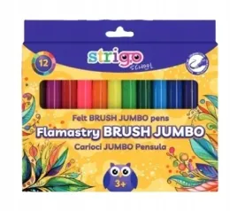 flamastry-12kol-strigo-brush-jumbo-grube-dla-dziecka-przedszkole