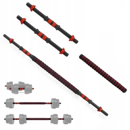 zestaw-sztanga-2w1-dwa-gryfy-50cm-z-lacznikiem-do-hantli-pianka-zaciski