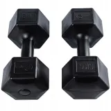 hantle-bitumiczne-hexagonalne-ciezarki-2x6kg-stan-nowy