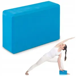 kostka-piankowa-do-jogi-ns-962-niebieska
