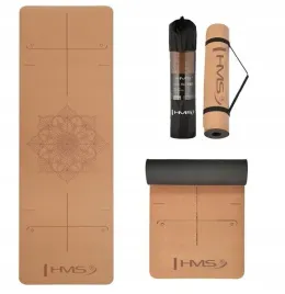 mata-korkowa-182x61x06cm-do-cwiczen-fitness-aerobik-joga-hms-pokrowiec