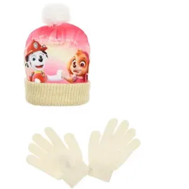 komplet-czapka-rekawiczki-nickelodeon-paw-patrol-zimowy-kremowy