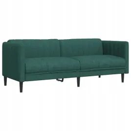 sofa-3-osobowa-ciemnozielona-tapicerowana-tkanina