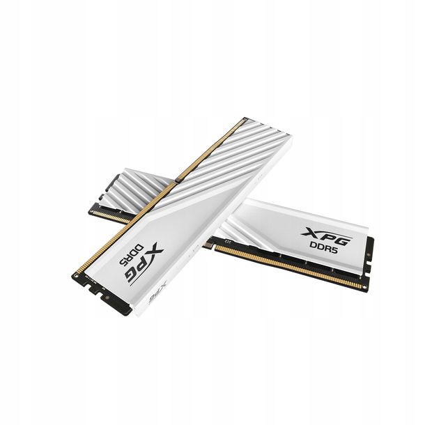 ﻿Pamięć DDR5 Adata XPG Lancer Blade 32GB (2x16) 6000 CL30 biała