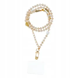 smycz-zawieszka-do-telefonu-stone-41cm-w-petli-na-szyje-pomaranczowa