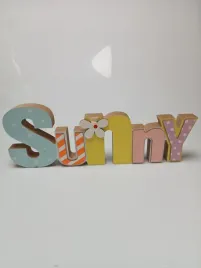 dekoracja-napis-sunny-wiosna