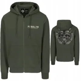 pitbull-west-coast-meska-bluza-z-kapturem-para-bellum-ciemnozielona-3xl