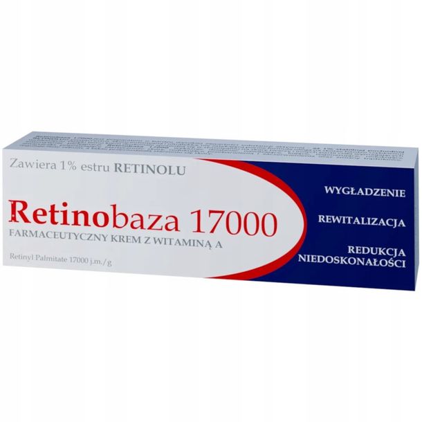 ﻿Farmapol Retinobaza 17000 Farmaceutyczny krem z witaminą A 30g