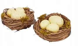 dekoracyjne-gniazdka-zoltymi-jajkami-wiosna-wielkanoc-zestaw-2-szt-8cm