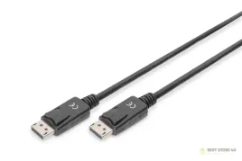 digitus-displayport-connection-cable-ak-340100-010-s-black-dp-to-dp-1-m