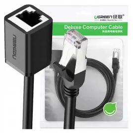 ugreen-przedluzacz-kabel-sieciowy-patchcord-rj45-cat-6-1000mb-s-1m-czarny