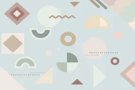 nowoczesna-fototapeta-do-pokoju-dla-dzieci-pastelowy-wzor-ksztalty-260x390