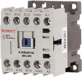 stycznik-e-industrial-ukc-6m-220-6a-220v