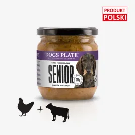 dogs-plate-senior-kurczak-z-wolowina-360g