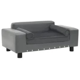 sofa-dla-psa-szara-81x43x31-cm-plusz-i-sztuczna-skora