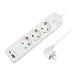 listwa-zasilajaca-potrojna-z-usb-a-c-biala-3-gniazda-15m-logilink