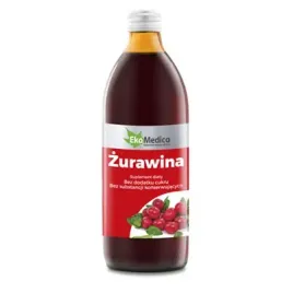 ekamedica-sok-zurawina-100percent-bez-cukru-500ml