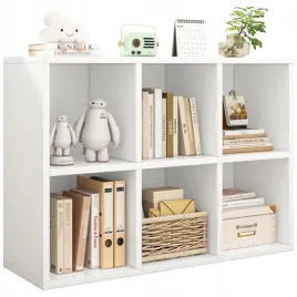 regal-otwarty-komoda-kostka-2x3-bialy-na-ksiazki-biurowy-nowoczesny-90cm