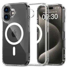 etui-tech-protect-flexair-hybrid-magsafe-na-iphone-16-przezroczyste