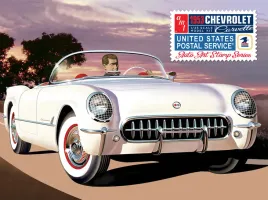 model-plastikowy-samochod-1-25-1953-chevy-corvette-usps-stamp-series