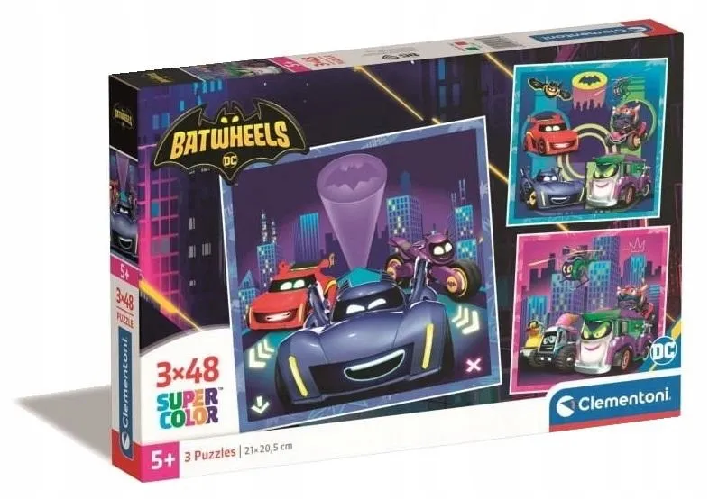 puzzle-3x48-super-kolor-batwheels