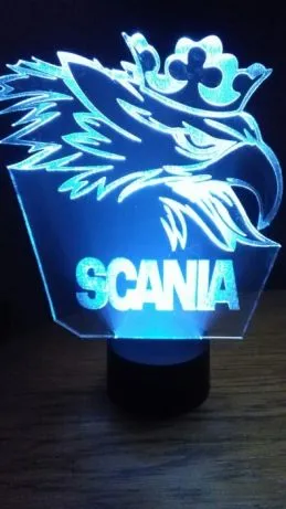 scania-logo-lampka-led-stan-nowy