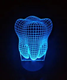 lampka-led-3d-zab-plexa-prezent-gratis