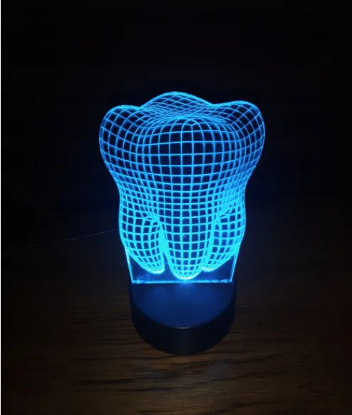 lampka-led-3d-zab-plexa-prezent-gratis