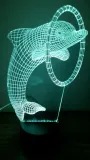 lampka-led-3d-delfin-prezent-gratis-stan-nowy