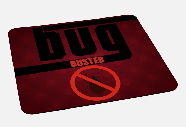 podkladka-pod-myszke-bug-buster-stan-nowy