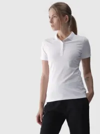 4f-koszulka-polo-damska-t-shirt-bawelniany-f317-bialy