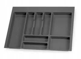 organizer-wklad-na-sztucce-emuca-do-szuflady-70-cm-optima-szary-antracyt