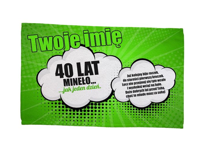 Ręcznik 40 lat minęło jak jeden dzień - ERLI.pl