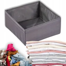organizer-pojemnik-tekstylny-na-bielizne-ubrania-buty-do-szuflady-szary