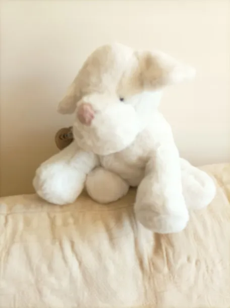 pies-renee-bialy-30cm-plec-chlopcy-dziewczynki