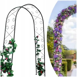 metalowa-pergola-ogrodowa-do-roz-podpora-do-roslin-stabilna-czarna-230-cm