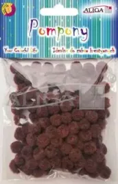 pompony-pluszowe-120-sztuk-aliga-brazowe-braz-10-mm-1-cm-srednicy