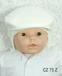 kaszkiet-czapeczka-do-chrztu-dla-chlopca-jasna-ecru-cz75-z-62