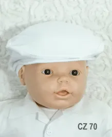 biala-czapka-kaszkiet-do-chrztu-dla-chlopca-cz-70-74