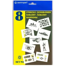 szablony-centropen-8-sztuk-armia-czolgi-samoloty-statek-helikopter-chlopiec