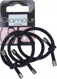 glamour-gumki-do-wlosow-warkoczy-z-wiazaniami-czarne