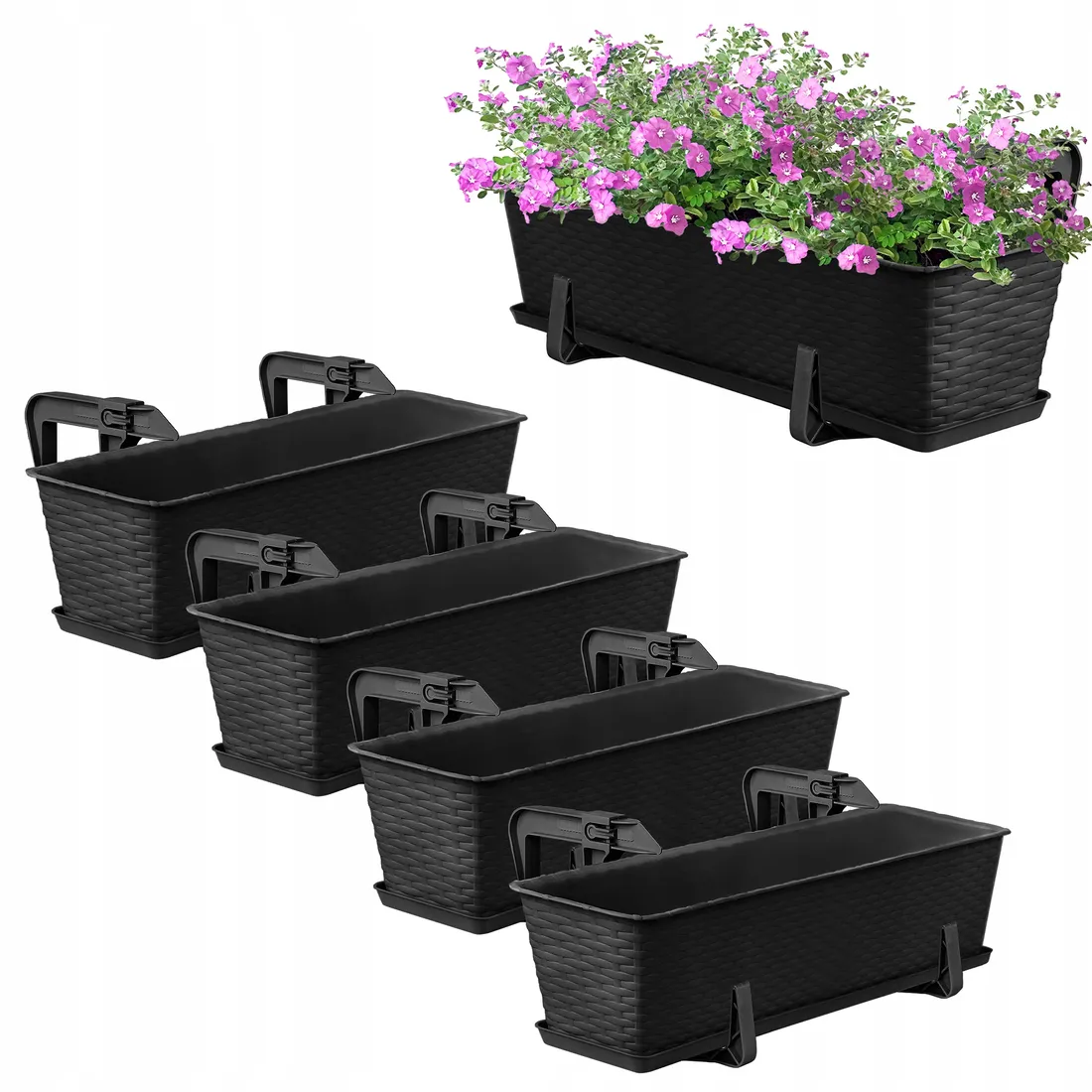 4x-skrzynka-balkonowa-doniczka-donica-60cm-z-uchwytami-antracyt-stan-nowy