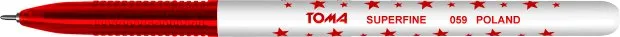 toma-dlugopis-superfine-to-059-czerwony-skuwka