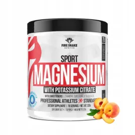 firesnake-sport-magnesium-320g-cytrynian-magnez-potas-witamina-b6-peach